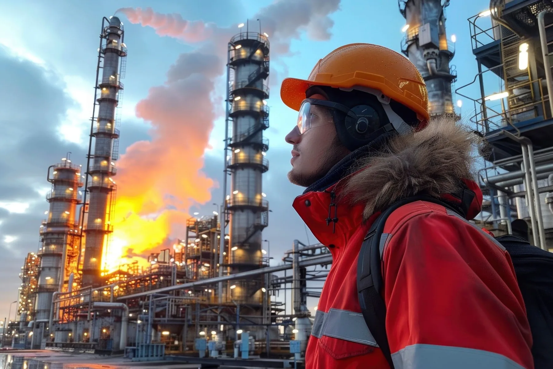 Field engineering at a refinery